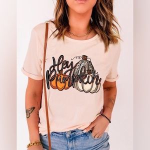 Hey Pumpkin tee size XL